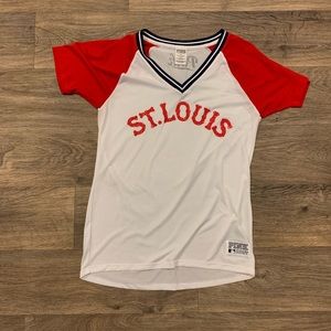 St. Louis Cardinals Jersey Shirt-PINK